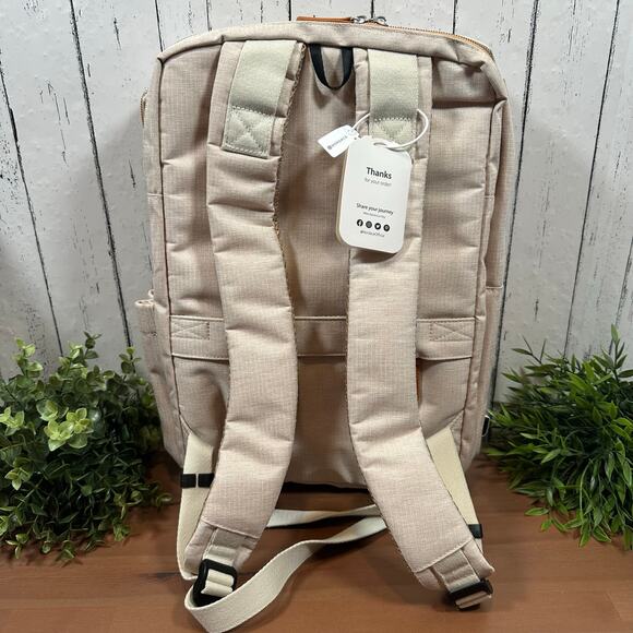 Nordace Siena Pro 17 Backpack Beige - Picture 3 of 11